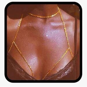 Gold Body Chain Jewelry